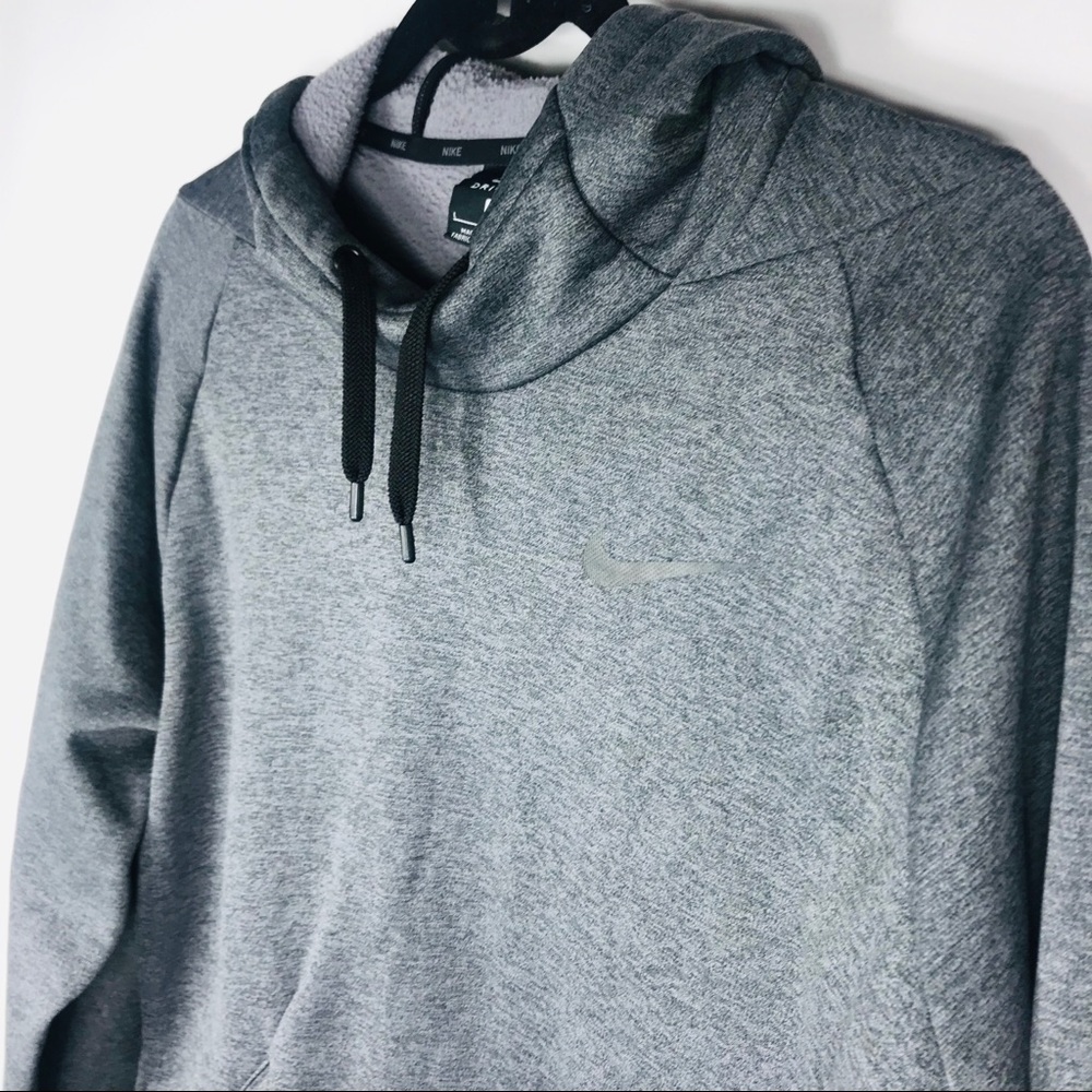 Nike Therma Dri-Fit Pullover Hoodie Carbon Grey